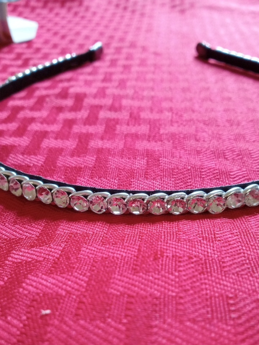 Brand New  Clear Crystal Rhinestone Headband